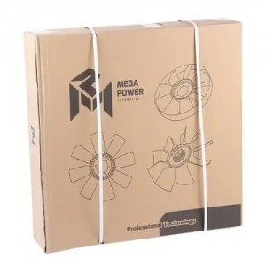 Вентилятор КАМАЗ-ЕВРО 750мм с вязкостной муфтой и обечайкой в сборе (дв.740.82-4 13012028 MEGA POWER