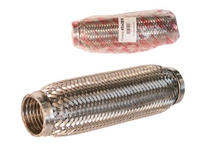 Гофра глушителя 45x200 в 3-ой оплетке interlock нержавеющая сталь GARDE G45200 GARDE