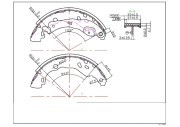 Колодки тормозные барабанные AVANTECH AVS0128 AVANTECH