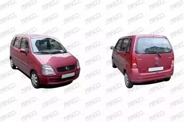 стекло зеркала лев. выпукл.!\ Opel Agila 00-07 OP3047504 PRASCO GROUP
