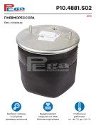 Пневмоподушка Новтрак без стакана ось BPW (PEGA P104881S02) P104881S02 PEGA AIR SPRINGS