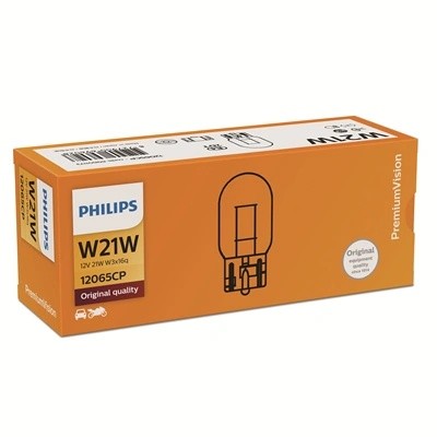 Лампа 12V W21W W3х16d PHILIPS 12065CP PHILIPS