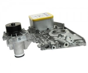 Крышка двигателя ГАЗ-3302 дв.CUMMINS ISF 2.8 перед.с охладит.,вод.и масл.насосом 5563774MX MOVELEX