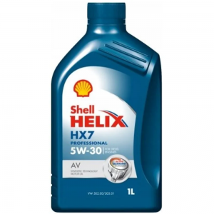 Масло моторное SHELL HELIX PROFESSIONAL HX-7 AV 5W30 п/синт.1л 550046311 SHELL