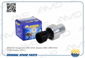 Датчик кондиционера RENAULT Logan LS, 2004-2015, Sandero BS0, 2009-2014, Sandero AMD.SEN281 AMD