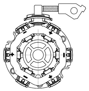 Узел щеточный стартера (Start-Stop) VBS 0847 START VOLT