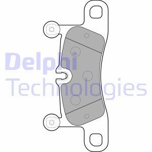 LP2233 колодки дисковые з.!\ Porshce Cayenne 3.0-4.8 10> LP2233 DELPHI