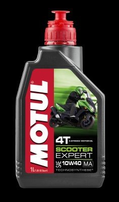 Масло моторное для 4-х тактных двигателей MOTUL SCOOTER EXPERT 4T 10W40 п/синт.1 105960 MOTUL