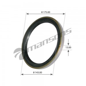 Сальник ступицы задней 145*175*13 GR177 MANSONS