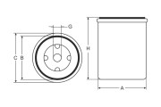 Фильтр топливный ST 357 SCT