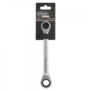 Ключ накидной трещоточный 14х17 пласт. подвес PRO (ATAL058) ATAL058 AIRLINE