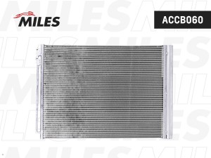 Радиатор кондиционера (паяный) BMW F01-F04/F06-F07/F10-F13 2.0-6.0 08- ACCB060 ACCB060 MILES