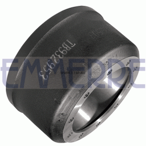 Барабан тормозной SAF SKRS серия (D-420mm H-255mm 10 шпилек(забивные) 932953 EMMERRE