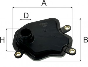 Фильтр масляный АКПП ATG044 ATG 044 GOODWILL