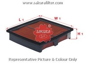 Фильтр воздушный HONDA CR-V/CIVIC/HR-V 1.5-2.0 95- A1621 A1621 SAKURA