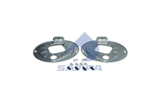 Щиток BPW барабана тормозного пылезащитный (комплект на ось, SN4220) SAMPA 070.641-SD SAMPA