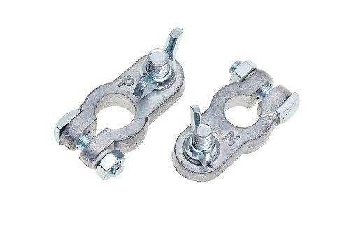 Комплект клемм АКБ свинец, гайка-барашек 8мм  SBT001 SBT 001 START VOLT