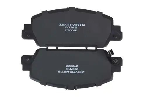 колодки тор. диск. перед. с антиск. пл.! (P28077) Honda Accord 1.5/2.0/2.4/3.5 1 Z07811 ZENTPARTS