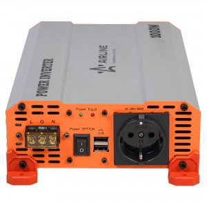 Преобразователь напряжения (инвертор) 24-220V 1000Вт AIRLINE API-1000-06 AIRLINE