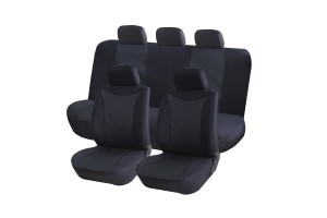 Авточехлы универсальные полиэстер/жаккард черные Prestige KRAFT KT835616 KRAFT