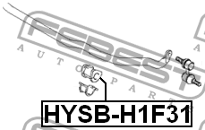 HYUNDAI H-1 HYSB-H1F31 FEBEST