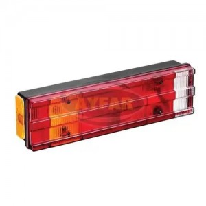 стекло заднего фонаря !RH/LH 7-секц. прямоуг. с ребрами\ MB Atego,Sprinter,Vario ST1010 AYFAR