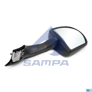 Зеркало боковое MAN TGL,TGM,TGA,TGS,TGX переднего обзора SAMPA 023404 SAMPA