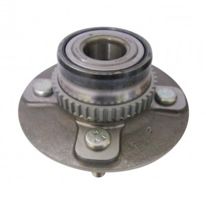 Ступица колеса задняя с подшипником с ABS HYUNDAI ACCENT 99- (SKF VKBA3270) DB83 DB83107 MILES