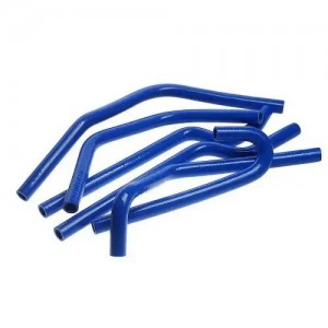 Патрубок ГАЗ-3302 Бизнес отопителя комплект 6шт. синий силикон MEGAPOWER 810-13-003 MEGA POWER