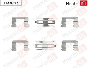 Комплект установочный тормозных колодок Hyundai ELANTRA (XD) 2000-2006 77AA253 77AA253 MASTER KIT