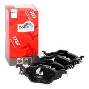 Колодки тормозные OPEL Astra G, Zafira (1.4) (98-) передние (4шт.) TRW GDB1351 TRW