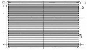 Радиатор кондиц. для а/м Toyota Camry (XV70) (18-) (LRAC 1941) LRAC 1941 LUZAR