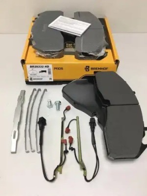 КОЛОДКИ ТОРМОЗНЫЕ ДИСКОВЫЕ 29332 SCANIA 29332HD BREMHOF