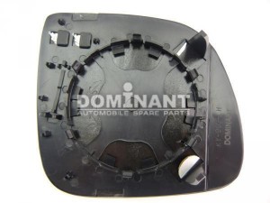 Q7 (2005>) Left, glass+holder, aspherical, heated AW4L008570535B DOMINANT
