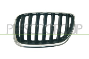 решетка радиатора левая! черная хромированная\ BMW E53 3.0-4.8i/3.0D 00-06 BM8202024 PRASCO GROUP