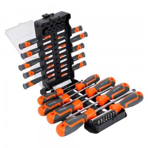 Набор отвёрток, бит и головок 44 пр. холдер (SL, PH, PZ, TORX) блистер (ATAU048) ATAU048 AIRLINE