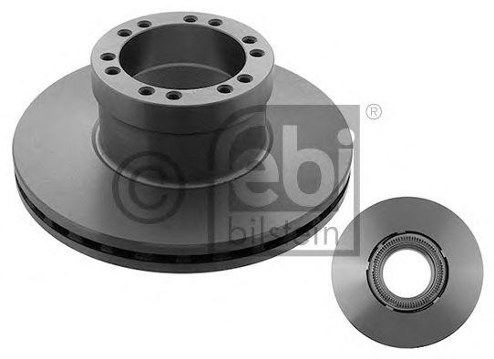 Диск тормозной DAF передний (330x123x34) (1шт.) FEBI 29156 FEBI BILSTEIN