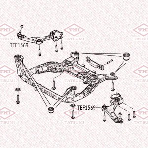 FORD MONDEO IV (2007>)/ S-MAX (2006>) TEF1569 TATSUMI