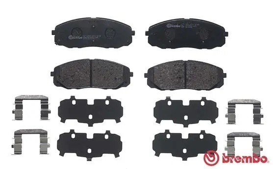 Колодки тормозные KIA SEDONA (YP) 09/14  перед P30095 P30095 BREMBO