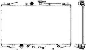 Радиатор ACURA TSX 03-04, HONDA ACCORD 03-08 30711011 30711011 SAKURA
