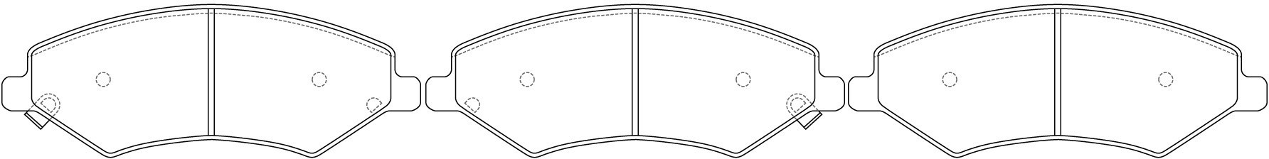 Колодки тормозные BP81001 BP81001 SB NAGAMOCHI
