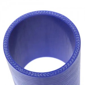 Патрубок ГАЗ-3310 Валдай интеркулера дв.CUMMINS ISF 3.8 синий силикон (L=68мм,d= 13016040 MEGA POWER