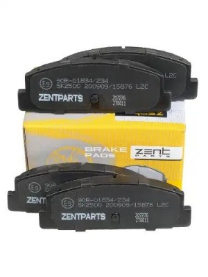 колодки дисковые задние Z07276 ZENTPARTS