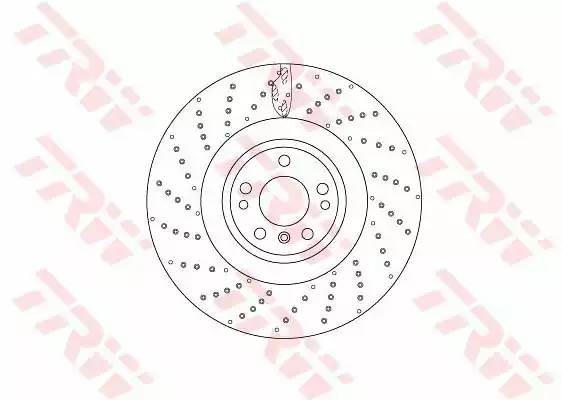 MERCEDES BENZ ПЕРФОРАЦИЯ DF6687S TRW