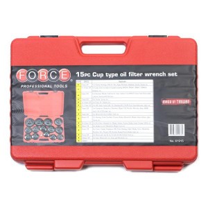 Фильтросъемники чашечные набор 15 пр. 61915 FORCE