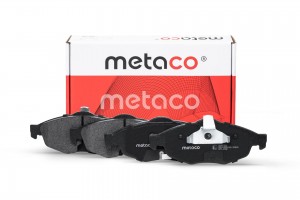 Колодки тормозные передние к-кт 3000121 3000121 METACO