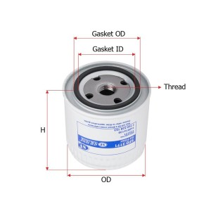 фильтр масляный! H92 D93\Scania 92/93/113/143 SFO3171 SURE FILTER