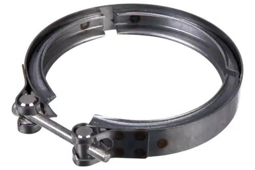 хомут глушителя! (нерж) Premium D=127/151 V-образный\ DAF F65/75/85/95/105CF/XF/ Z58502 ZENTPARTS