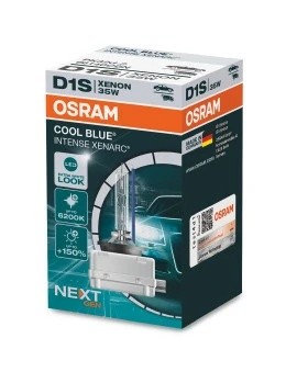 Лампа ксеноновая D1S 35W PK32d-2 +150% 6200K 85V 3200лм Cool Blue Intense NextGe 66140CBN OSRAM