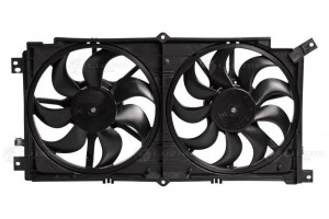 Вентиляторы охлаждения с кожухом (2 вент.) для а/м SsangYong NewActyon/Korando C LFK1755 LUZAR
